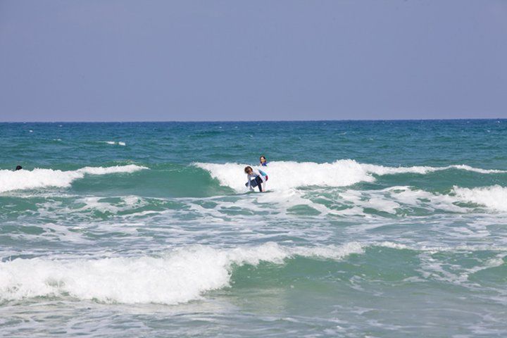 Q Village - Poleg Beach ネタニア エクステリア 写真